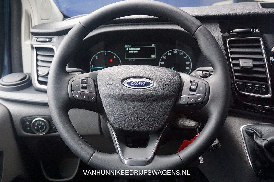 Ford Transit Custom 300L 170PK DC Limited Airco Cruise Navi Camera, Trekhaak!! NR. 630