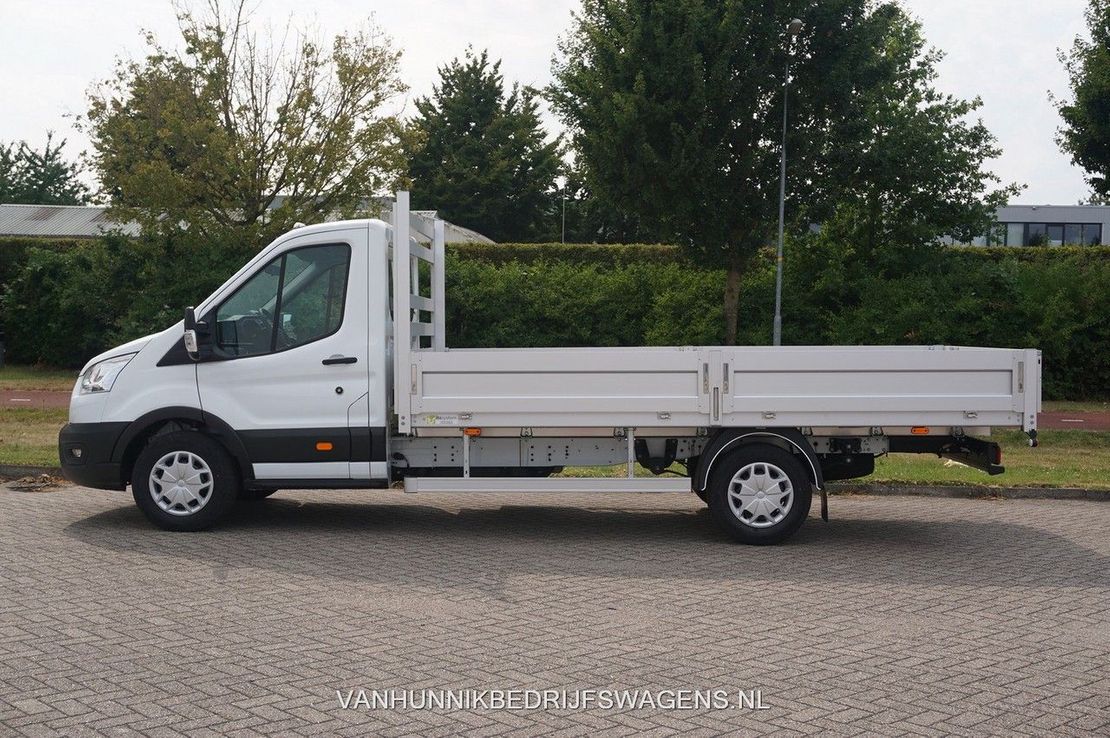 Ford Transit 350L Open laadbak 160PK L4H1 Airco Cruise Bluetooth!! NR. 417