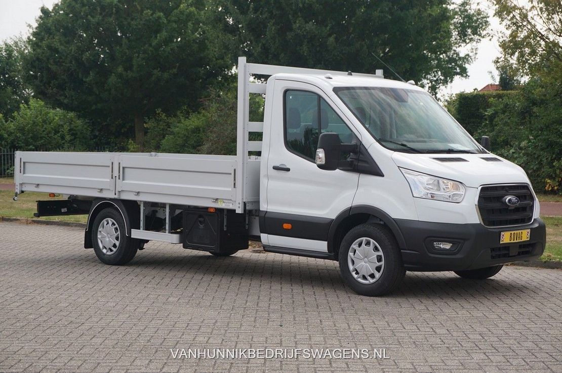 Ford Transit 350L Open laadbak 160PK L4H1 Airco Cruise Bluetooth!! NR. 417