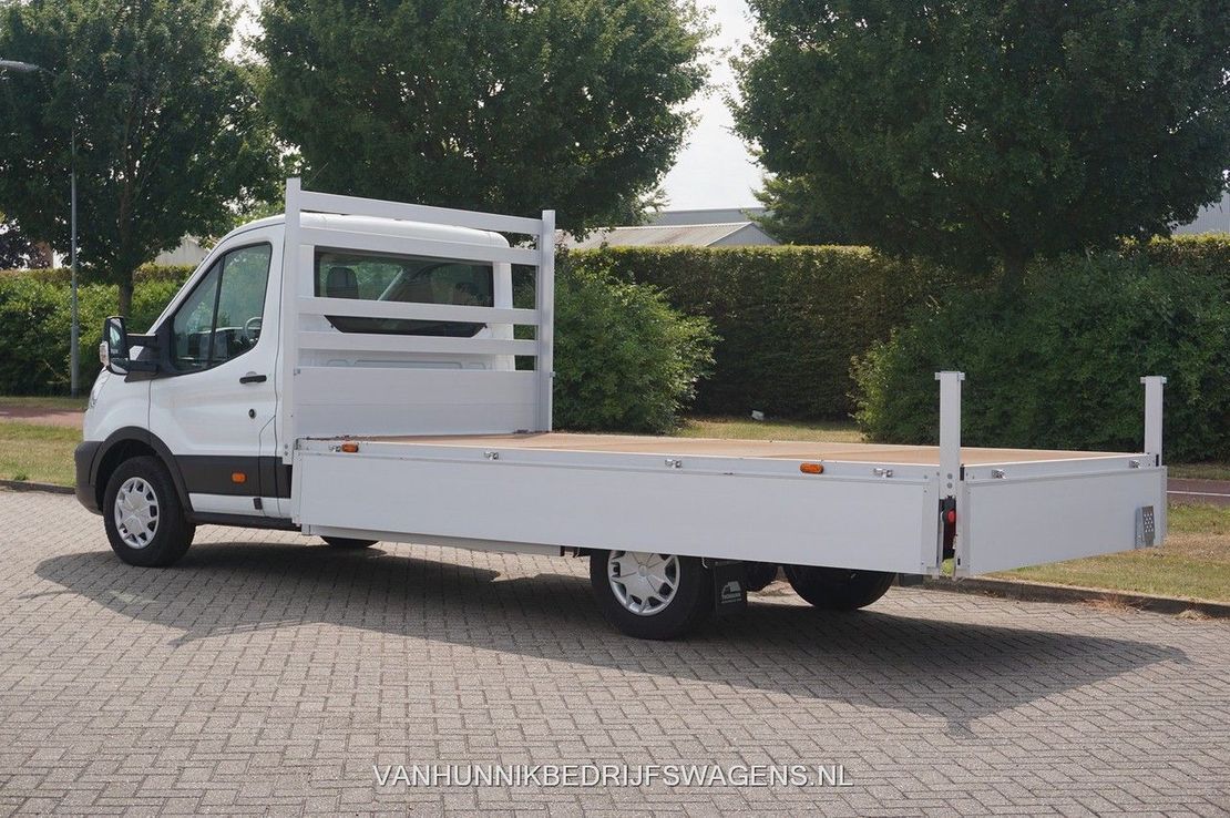 Ford Transit 350L Open laadbak 130PK L4H1 Airco Cruise Bluetooth!! NR. 484