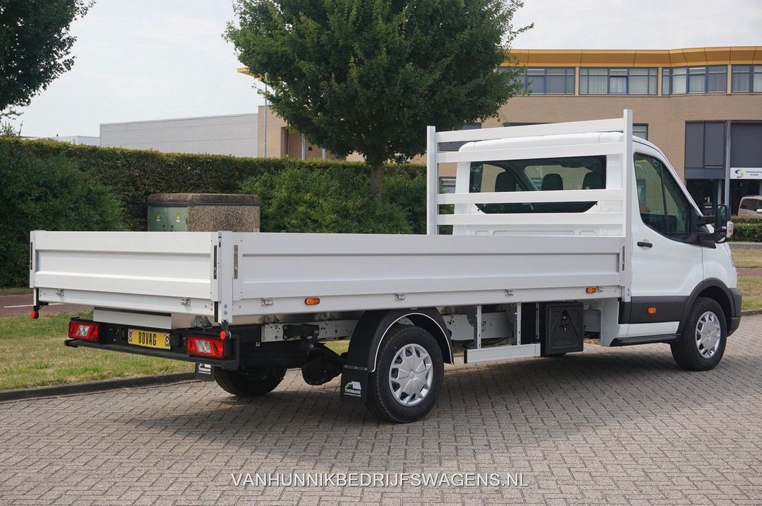 Ford Transit 350L Open laadbak 130PK L4H1 Airco Cruise Bluetooth!! NR. 484