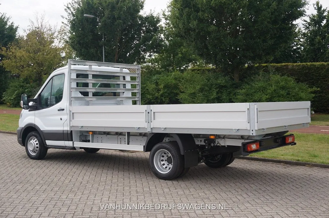 Ford Transit 350L Open laadbak 130PK Dubbellucht L4 Airco Cruise Bluetooth