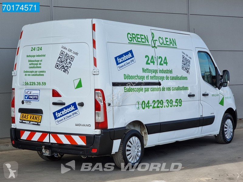 Tweedehands bestelwagen opel movano 125pk l2h2 airco trekhaak 10m3 a/c towbar diesel 03/05/2013 - 125 CV